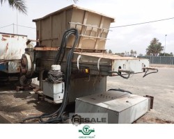 Maschine: VECOPLAN 1580x350 mm Schredderanlagen