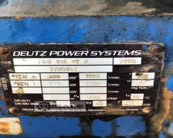Maschine: DEUTZ TBG 616 V 8 K BHKW