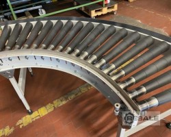 Maschine: AMI FöRDERTECHNIK Round belt -motorised Rollenbahnkurve 90 Grad