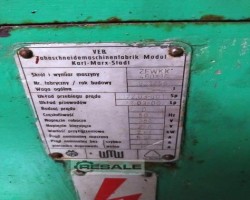 Maschine: WMW ZFWKK 460 X 16 Zahnradabwälzfräsmaschinen