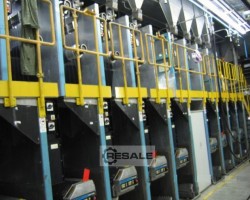 Maschine: BARMAG POY MICROFILAMENT Synthetische Extrusionsspinnanlage