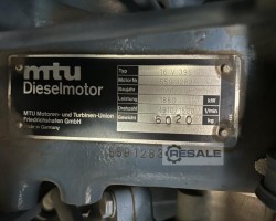 Maschine: MTU 16V 396 TB 34D Dieselmotoren