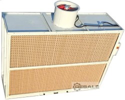 Maschine: VOGAMAKINA Wall type liquid spray booth Oberflächenbeschichtungsanlagen