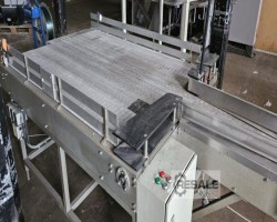 Maschine: PAMASOL 33200 Pneumatischer Beschicker Dosenaufgabetisch