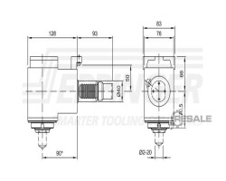 Maschine: OKUMA LT300-M, LT15-M, LB300-MYW, LB Angetriebende Werkzeuge für Okuma 4.201.109