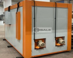 Maschine: VOGAMAKINA Box type powder coating oven Pulverbeschichtungsanlagen