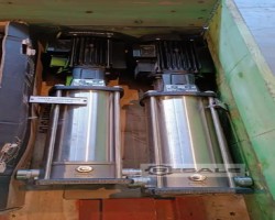 Maschine: GRUNDFOS CRN3-23 Wasserpumpe  - 2,2 KW / 3 m3/h