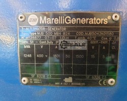 Maschine: MARELLI MJB 500 MB4 B24 Synchrongeneratoren