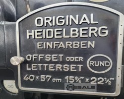 Maschine: HEIDELBERG KOR 