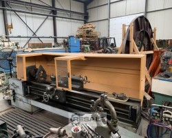 Maschine: MULLER + PESANT Ø 520 x Length 2500 mm Universaldrehmaschinen