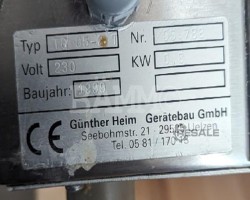 Maschine: JUFEBA TG 05.2T Auflösegerät