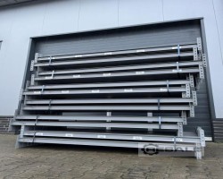 Maschine: SSI SCHäFER PR600/2.100 mm/INP:80x42mm Palettenregaltraverse Traverse