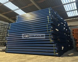 Maschine: SSI SCHäFER PR600 2.900 mm / K:120 x 40mm / blue Palettenregaltraverse Traverse