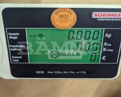 Maschine: SOEHNLE  Waage mit Anzeigenstab