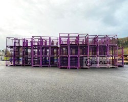 Maschine:   Stk. Euro-Pool Gitterbox Lila