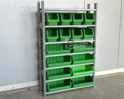 Maschine: SSI SCHäFER R3000, 1056mm Kistenregal Kommissionierregal Regal Fachboden