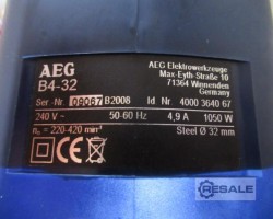 Maschine: AEG B4-32 Bohrmaschinen