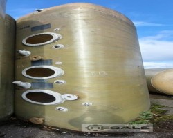 Maschine: SCHOLTEN TANKS P13 GFK-Tank, stehend, Volumen: 10 m³
