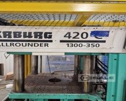 Maschine: ARBURG 130T 420C -1300/350 Spritzgiessmaschinen