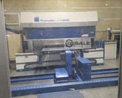 Maschine: TRUMPF TrumaBend V200 + BendMaster 60 CNC Abkantpressen