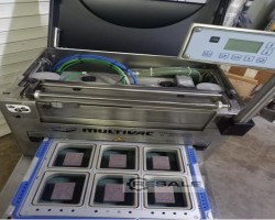 Maschine: MULTIVAC T250 Tray Sealer Lebensmittelverpackungsmaschinen