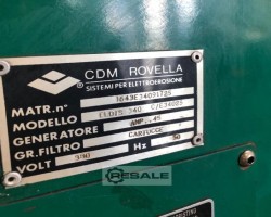 Maschine: CDM ROVELLA Eldis 3.40 Erodiermaschinen
