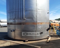 Maschine: SCHOLTEN TANKS R43 Edelstahltank, stehend, Volumen: 43,5 m³