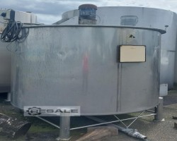 Maschine: SCHOLTEN TANKS R01 Edelstahltank, stehend, Volumen: 3,3 m³