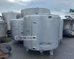 Maschine: SCHOLTEN TANKS R37 Edelstahltank, stehend, Volumen: 1,5 m³