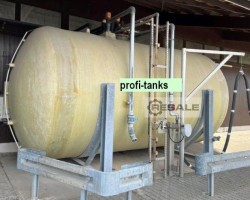 Maschine: REICH P134 GFK 40.000 L Polyester Futtermittel- Wassertank