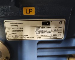 Maschine: BOCK HGX7/2110-4 Kompressoren