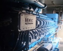 Maschine: MTU Diesel 20V4000 Power 2420 KW Dieselgeneratoren