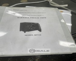 Maschine: BARWELL Cryogenic Deflasher Deburring Gummiverarbeitungsmaschinen