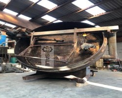 Maschine: POLYSIUS  Granulierteller Drehteller