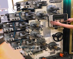 Maschine: POLYTYPE BDM 501 6-Color Printer Thermoformmaschinen