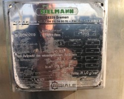 Maschine: SIELMANN  Rührwerksbehälter