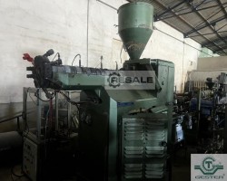 Maschine: MAQUIPLAST 80 mm Ø  20 L/D Einschneckenextruder