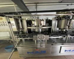 Maschine: MAG / B.C. RPe 12/3 Flaschenabfüllanlagen