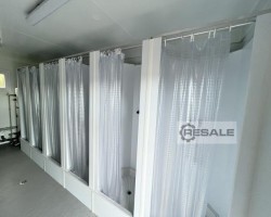 Maschine: DEUTSCHE INDUSTRIEBAU 20 ft Sanitärcontainer WC (2x) + Dusche (2x)