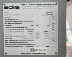 Maschine: ADIRA PM 022040 Abkantpressen
