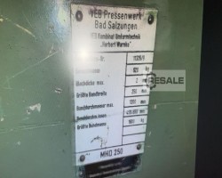Maschine: WMW MHD 250 Haspeln