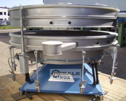 Maschine: MINOX SIEBTECHNIK E-MTS 2000 / 2 Siebe