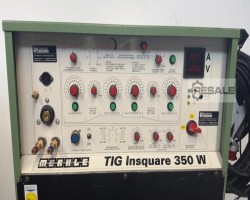 Maschine: MERKLE TIG Insquare 350 W-DC WIG-Inverter-Schweißmaschine