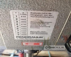 Maschine: PENDRAULIK DISPERLUX TD 200 Dissolver