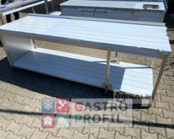 Maschine:  2700x850x900mm Arbeitstische