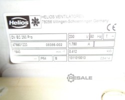 Maschine: HELIOS EC-Motor DV 250 PRO Dachventilator