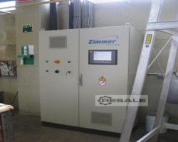 Maschine: ZIMMER THERMOCURE UHD3 Härtungsmaschine für Gewebe / Kantenschneider Zimmer