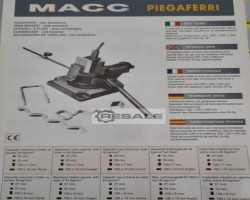 Maschine: MACC Piegaferri Eisenbieger