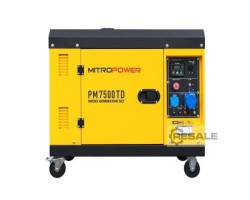 Maschine: MITROPOWER PM 7500 TD Diesel Generator 6,5 kVA