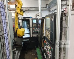 Maschine: DOOSAN LYNX 2100A + ROBOTEC APC7 CNC Drehmaschinen